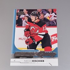 Nico Hischier (RC) 2017-18 Upper Deck #201 Young Guns - New Jersey Devils Rookie