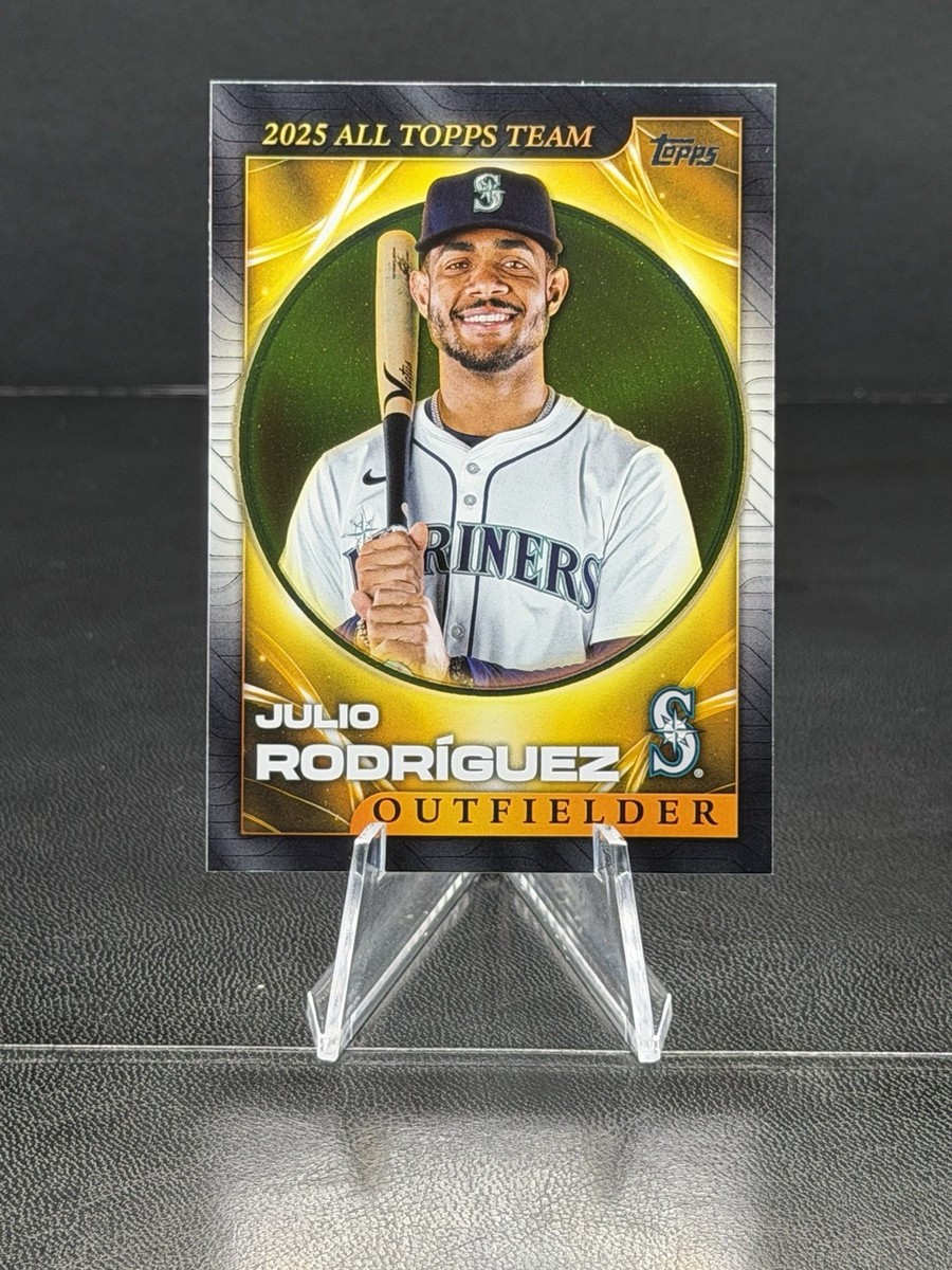 Julio Rodriguez 2026 Topps Series 1 #ATT-8 2025 All Topps Team 