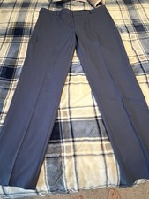 Van Heusen Men's Traveler Slim Fit Dress Pants Navy Blue 38x30