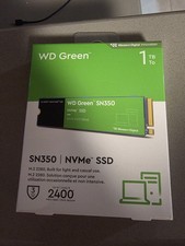 GEN 3 | WD Green SN350 1TB Internal M.2 2280 NVME (WDS100T3G0C) SSD 