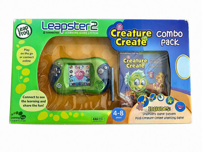 LeapFrog Leapster 2 Creature Create Combo Pack New Factory Sealed Vintage