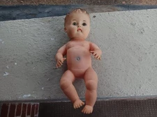 VINTAGE THE SUN RUBBER CO RUBBER DOLL TOY