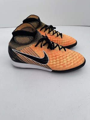 Nike Magista Obra Proximo Indoor TF Orange Football Soccer Shoes