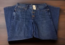 J. Crew Women's Jeans Size 30 Essential Straight Jean Medium Wash 337 NWT