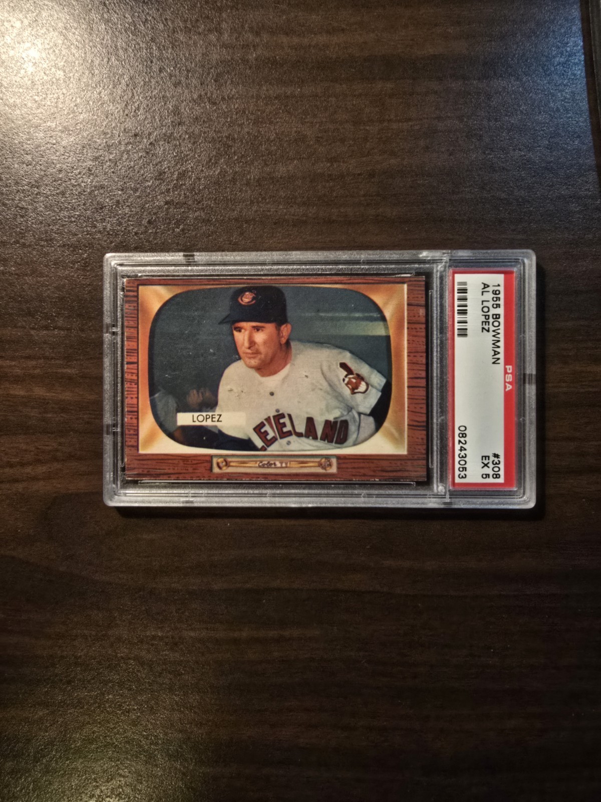 1955 Bowman - Al Lopez #308 PSA 5 HOF