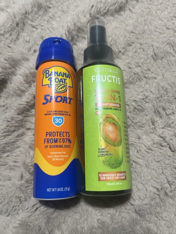 Sun Block And 10 In 1 Hair