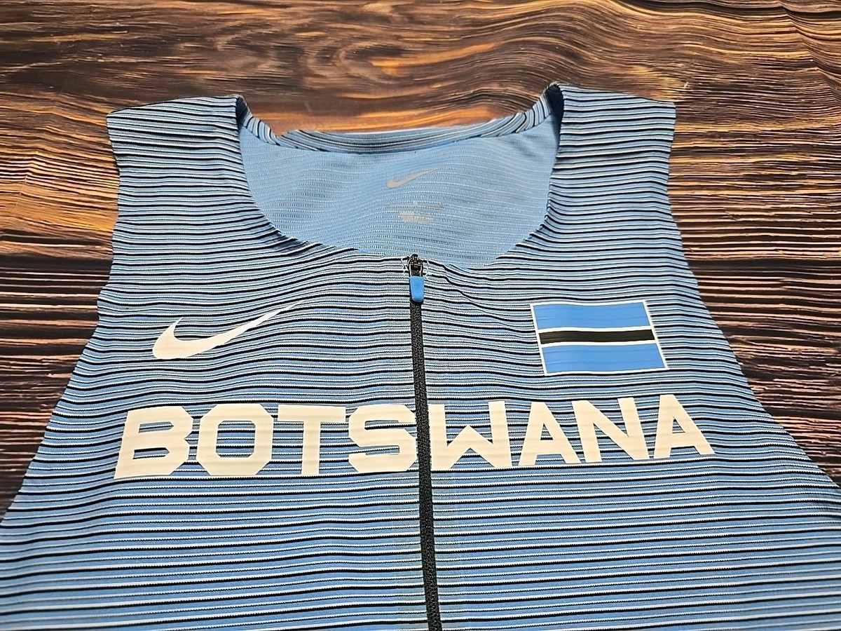 Nike Pro Elite Botswana Speedsuit Blue Men's Size Medium CK3203