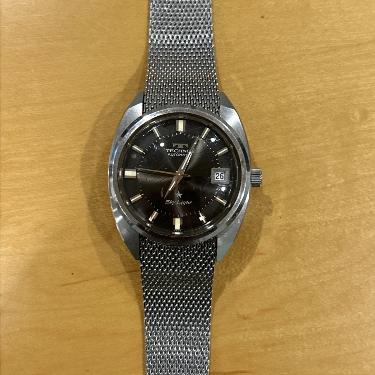 Technos Silver Band Wristwatches for sale | eBay