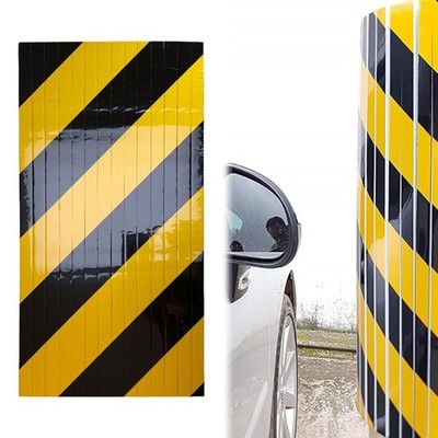 Reflective Parking Aid Foam Bumper For Garage Wall Protection Easy To Install