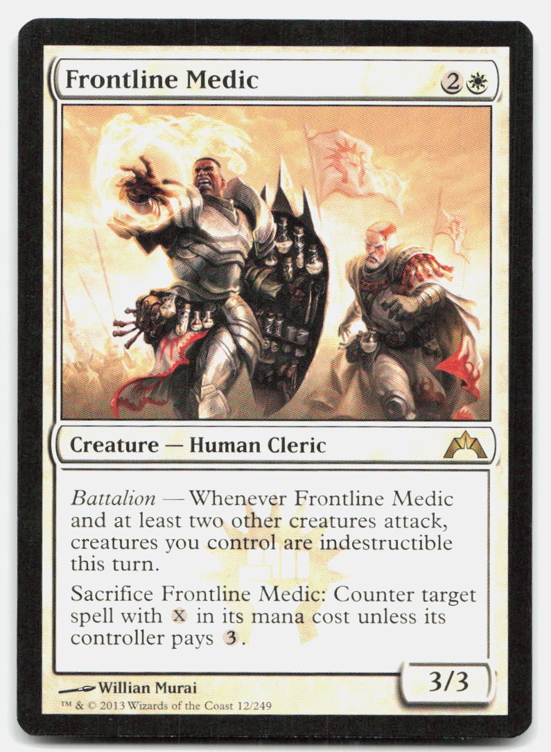 Frontline Medic 12 Rare Gatecrash Magic: The Gathering Near Mint