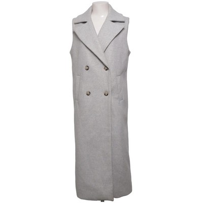 NA-KD, Outdoor Weste, Damen, Größe: 38, Grau, Einfarbig #BEk