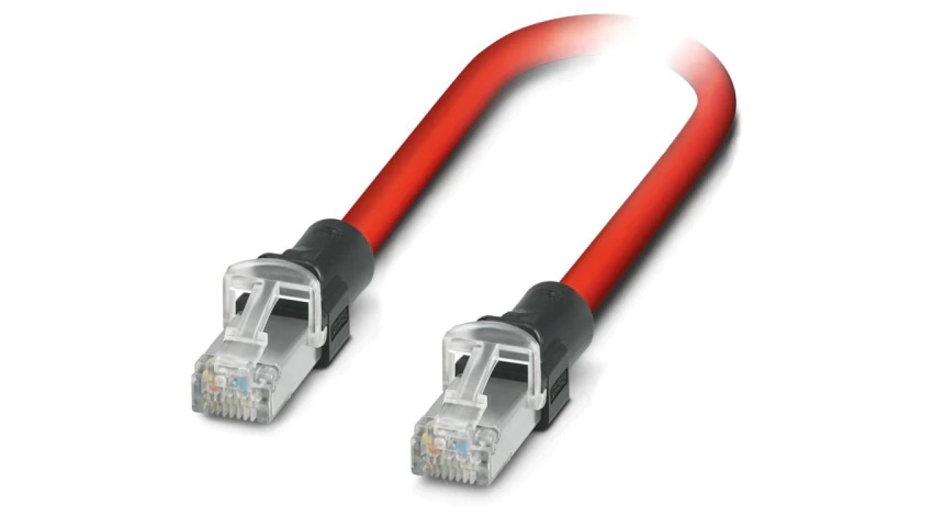 Patch Cord S/FTP 5 Cu Rope, Galvanized PVC Red 1m 1112930