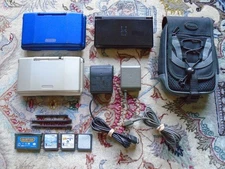 THREE (3) Nintendo DS Consoles, 4 games, lite,more - bundle lot READ DESCRIPTION