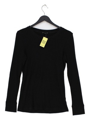 James Perse Damen Top L schwarz Lyocell Modal mit Elasthan Basic