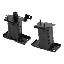 2Pcs Front Bumper Reinforcement Bracket Cover For Nissan Rogue 14-19 #622104BA0A