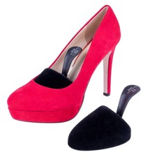 Foam Shoe Tree with Handle for Women's High Heels - Pair of Round Toe Trees ...