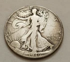 1946 D Walking TONER Liberty Half Dollar 90% Silver 50c (X28)