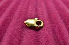 14K Yellow Gold Lobster Claw Clasp 8.2mm x 3.2mm 0.3g -Tiny
