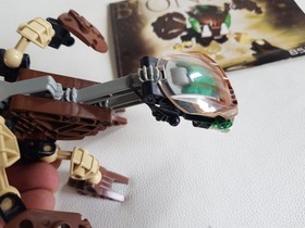 LEGO Bionicle 8560 Pahrak - Bohrok incl instructions 2002 Green Krana Mask Yo