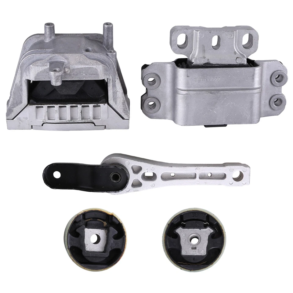NEW For 2006-2010 Volkswagen Jetta 2.5L Motor Mounts Auto Transmission Mount Kit - Image 2 of 4