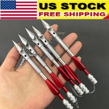 Stainless Steel Fishing Arrows Darts Slingshot Fishing Shooting Darts-5/10/15pcs