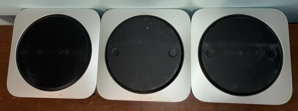 Apple Mac Mini 2012 2014 A1347 Core i5 and Core i7 Complete Tested/Good Lot of 3 - Image 3 of 4