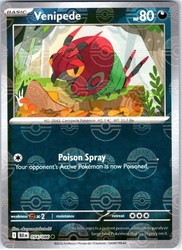 Venipede (Poke Ball Pattern) 054/086 Black Bolt
