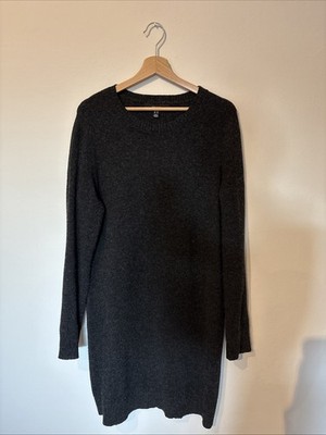 Kleid Strickkleid dunkelgrau Vero Moda Gr. L