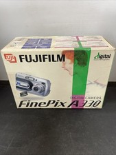 Fujifilm Digital Camera FinePix A330 w/Case, Man.  Orig Box for Parts