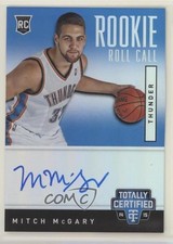 2014 Panini Totally Certified Rookie Roll Call Mirror 3/25 Mitch McGary Auto 0dt
