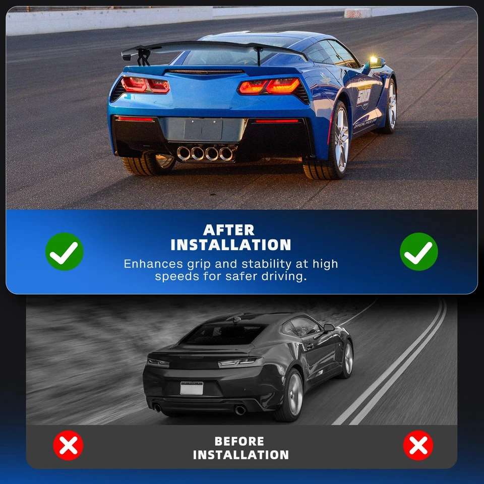 For Mazda MX-5 MX5 Miata NA Rear Trunk GT Wing Racing Spoiler Carbon Lip Foto 2 de 4