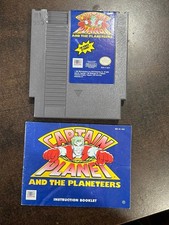 Captain Planet and the Planeteers Nintendo NES with Manual!
