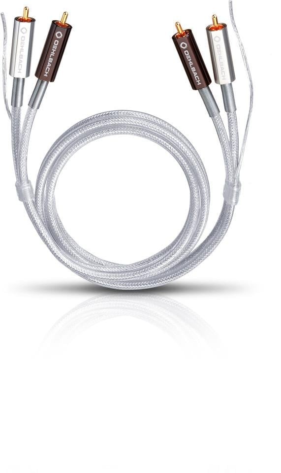 Аудиосистема OEHLBACH Phono NF-Cinchkabel Silver Express Plus 05 м D1C2600 1907238 13890₽