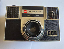 Vintage GAF Anscomatic 326 126 Film Camera Flash Made in USA Untested