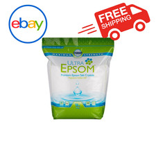 Ultra Epsom Bath Salt Unscented 18 lb Bag   Pure Magnesium Sulfate Crystals