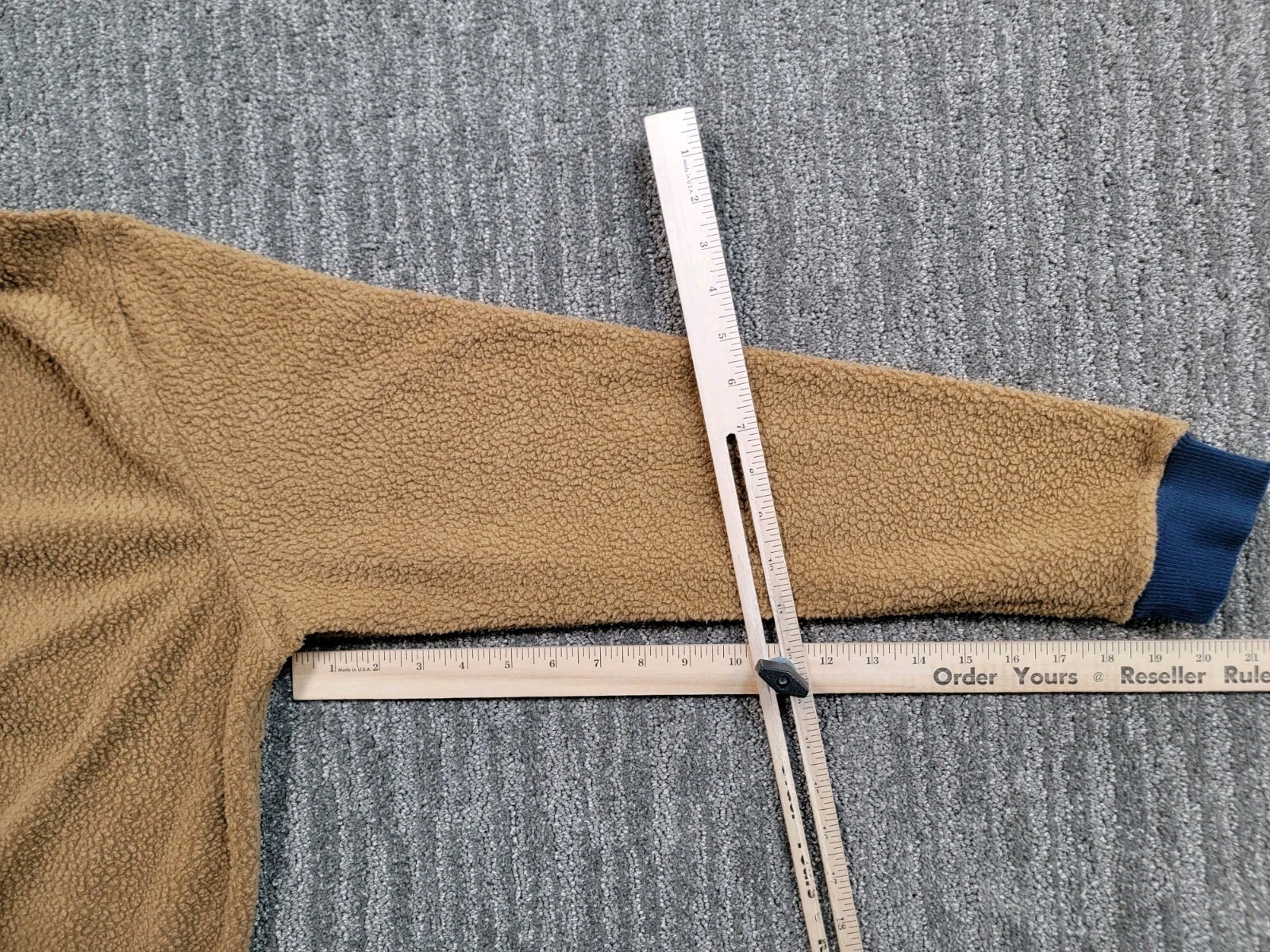 Patagonia Shearling Button Pullover Sweatshirt Me… - image 12