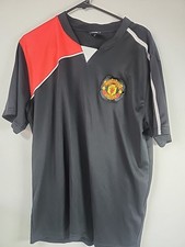 Manchester United Jersey Size US Men Large Man Utd Patch Y2K Vintage Soccer UK