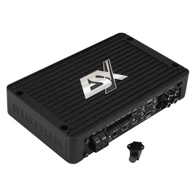 ESX Signum SX800.4 4-Kanal Class D Verstärker 4 x 110/200 WRMS @ 4/2 Ohm - Bild 1 von 4