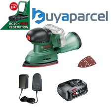 Bosch EasySander 18v 18V-8 Cordless Multisander Sander 1 x 2.0Ah Battery Charger