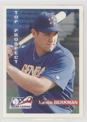 1998 Grandstand Texas League Top Prospects Lance Berkman 1dm7