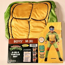 NEW Rubies TMNT Ninja Turtles Costume Size Medium 8 Set 4in1 Pick Your Turtle