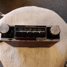 MOTOROLA MODEL 114 PUSH BUTTON RADIO CLASSIC CAR RADIO Untested 