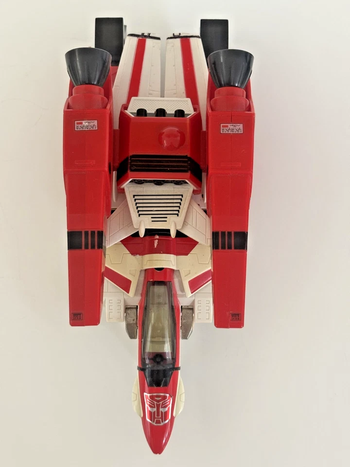 G1 1985 JETFIRE TRANFORMER COMPLETE W/GUN, TEC SPEC, AND MANUAL - Image 4 of 4