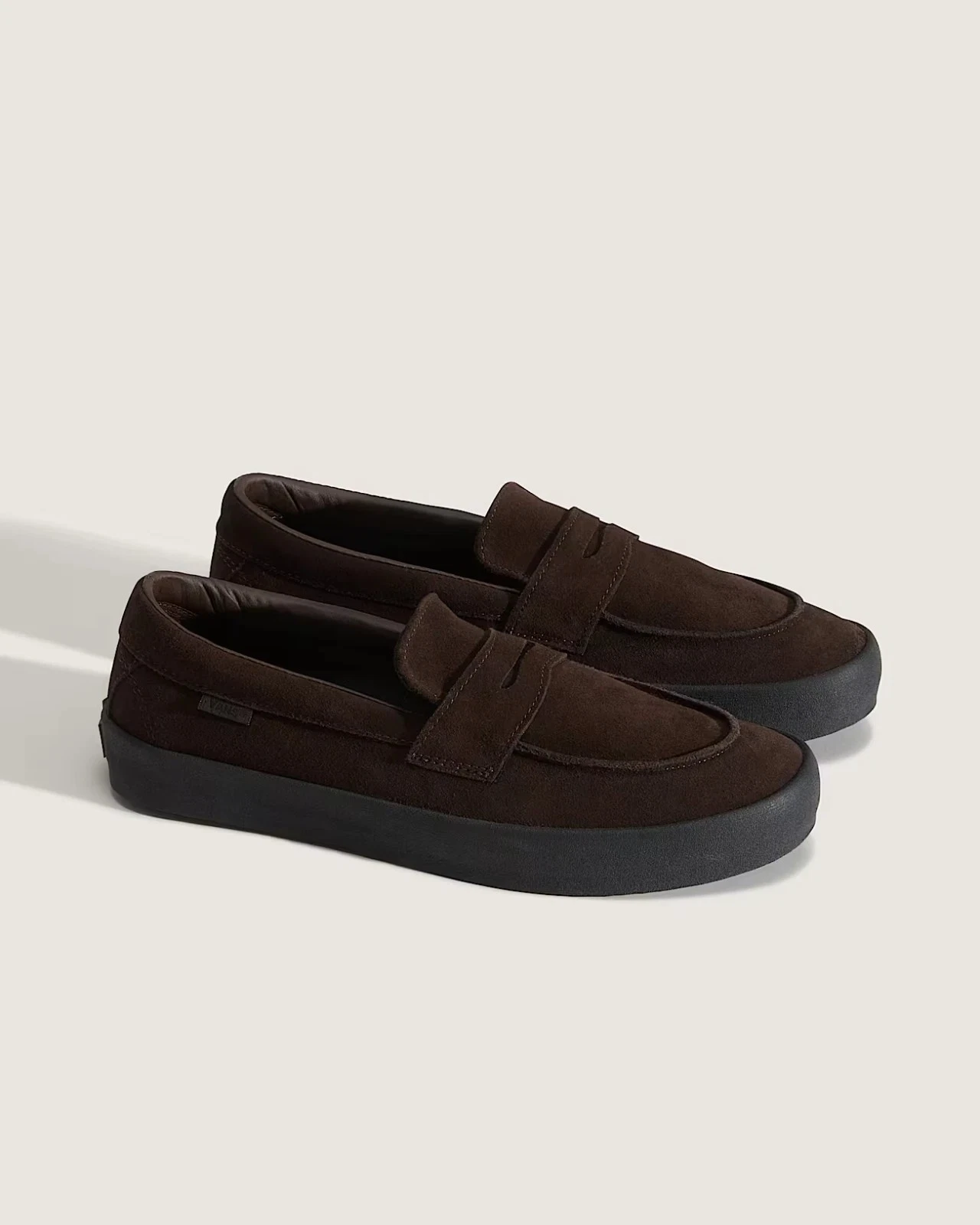 VANS Skate Suede Loafer Classic Shoes Brown / Black