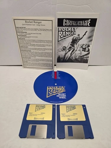 Rocket Ranger w/ Manual 3.5" Commodore Amiga