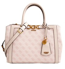 Guess Borsa Donna Borsa A Spalla Dagan Satchel 4G Logo Dove Nuova