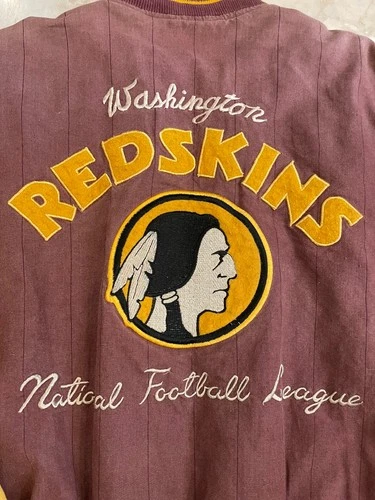 Vintage Washington Redskins NFL Mirage Bomber Jacket image 19