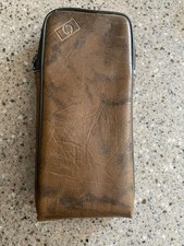 Vintage HP Hewlett Packard for hp 41 and/or hp 48 Calculator Brown Case Only