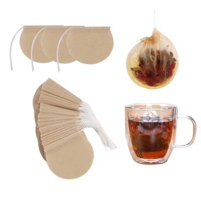 400pcs Tea Bags for Loose Leaf Tea Empty Tea Bags Loose Leaf, Disposable Round N