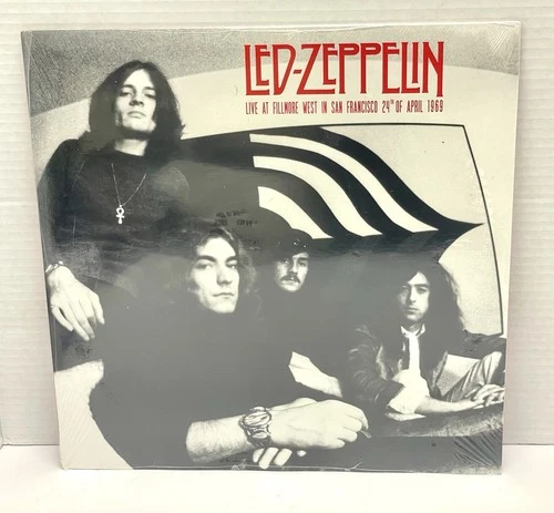 Led Zeppelin Live At Filmore West In San Francisco 24th April 1969 NEW LP 33 RPM